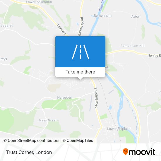 Trust Corner map