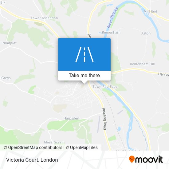 Victoria Court map