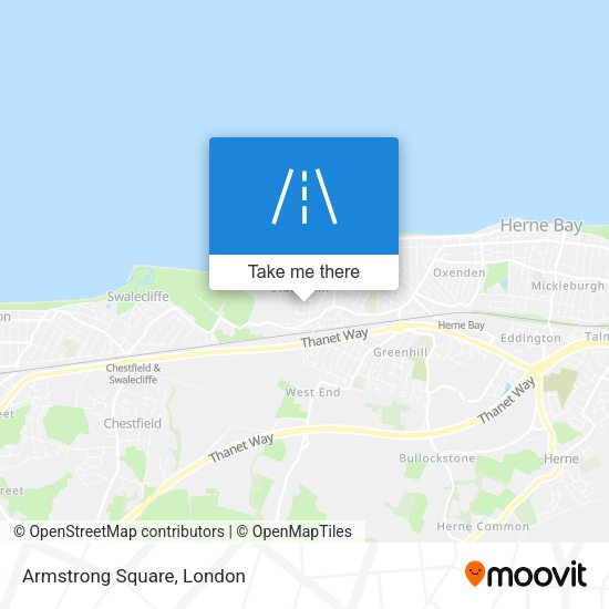 Armstrong Square map