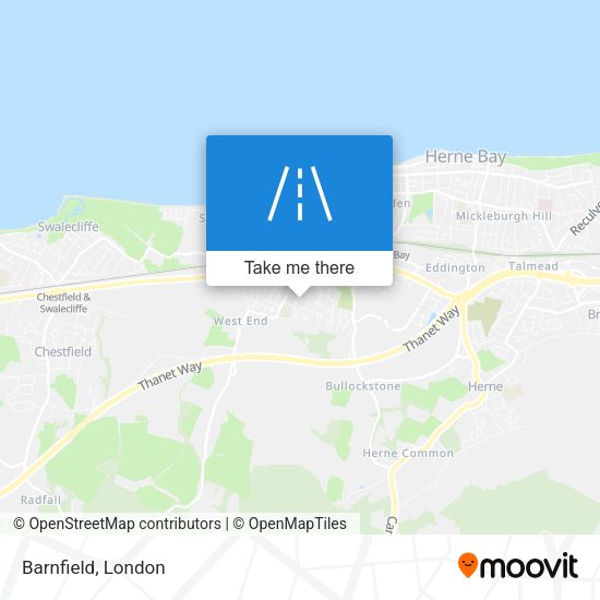 Barnfield map