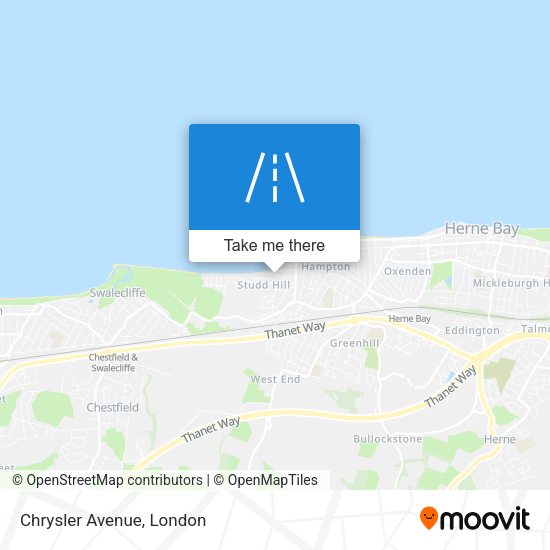 Chrysler Avenue map