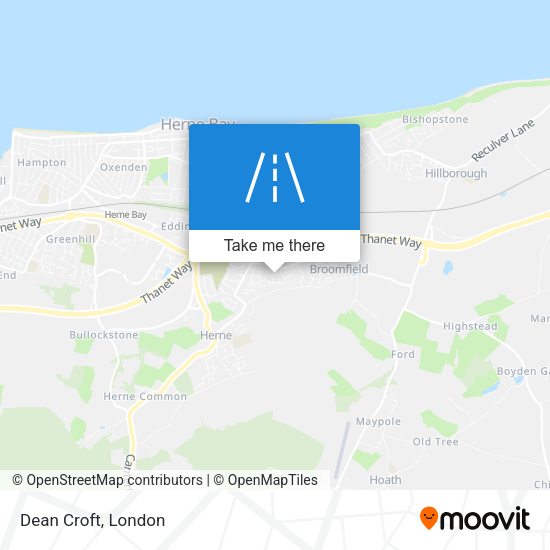 Dean Croft map