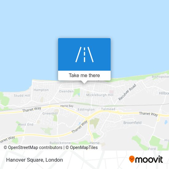 Hanover Square map