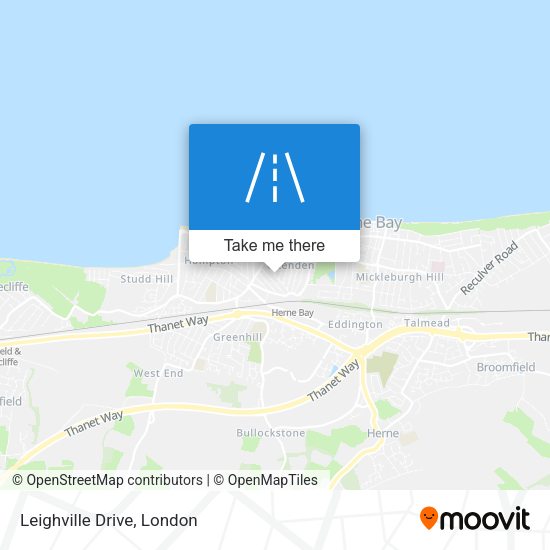 Leighville Drive map