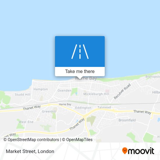 Market Street map
