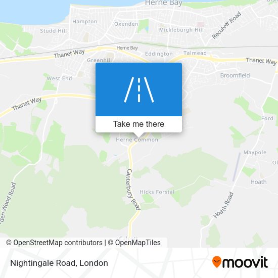 Nightingale Road map