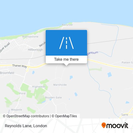 Reynolds Lane map