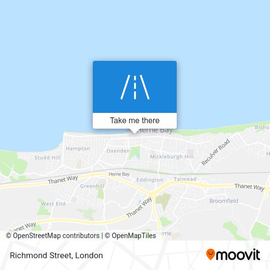 Richmond Street map