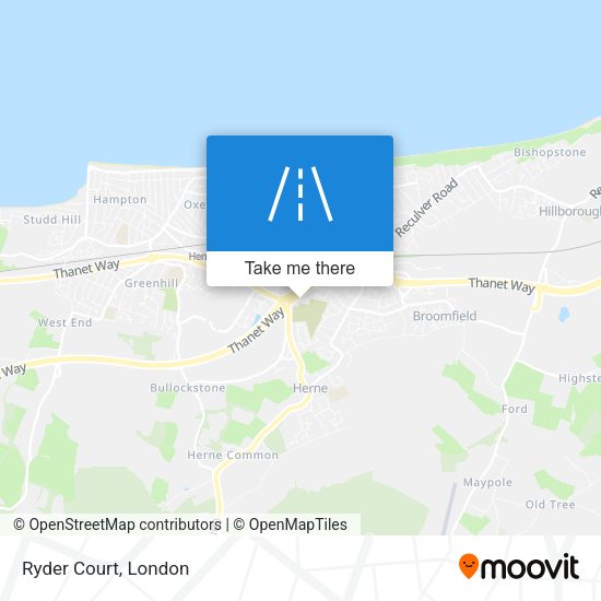 Ryder Court map