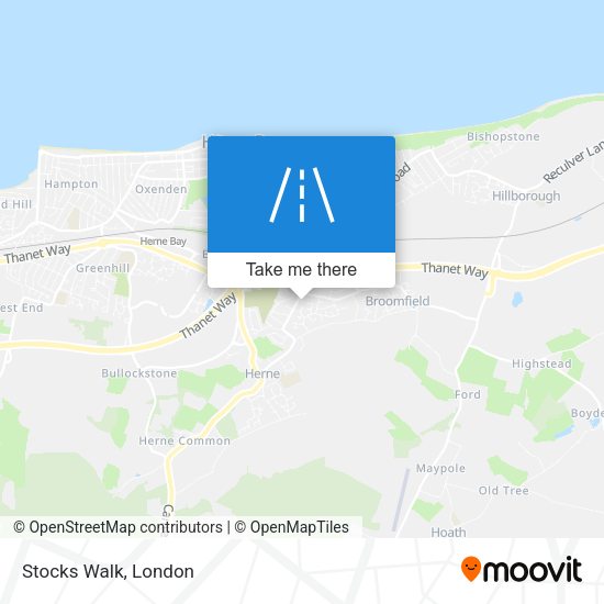 Stocks Walk map