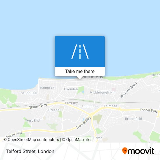 Telford Street map
