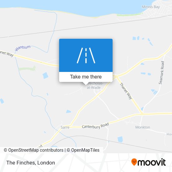 The Finches map