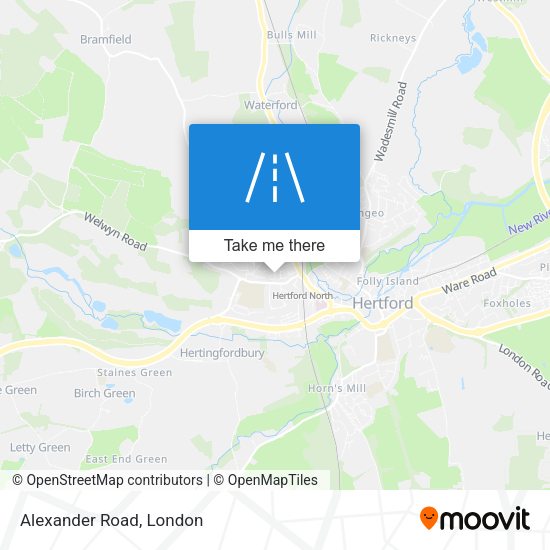 Alexander Road map