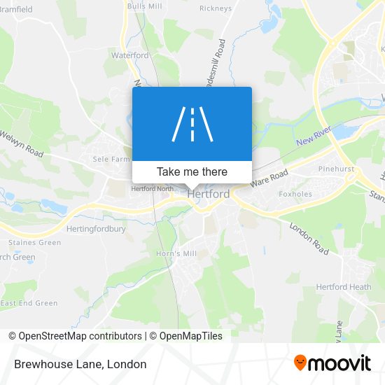 Brewhouse Lane map