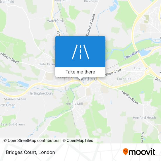 Bridges Court map