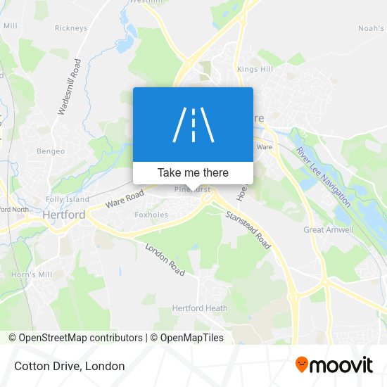 Cotton Drive map