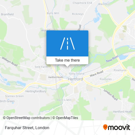 Farquhar Street map