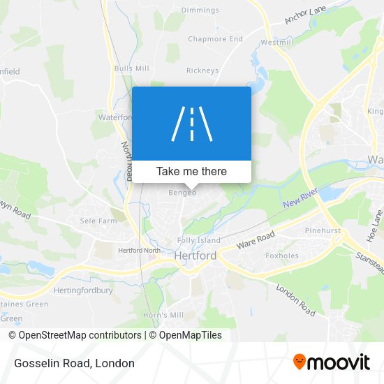 Gosselin Road map