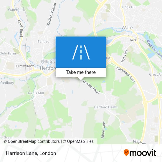 Harrison Lane map