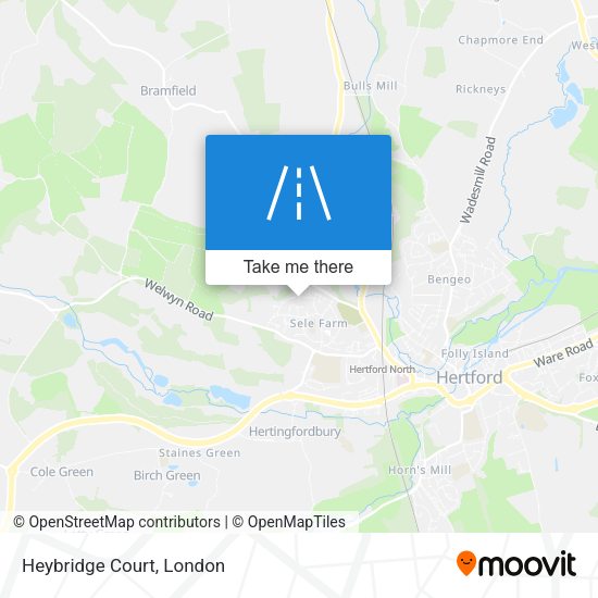Heybridge Court map