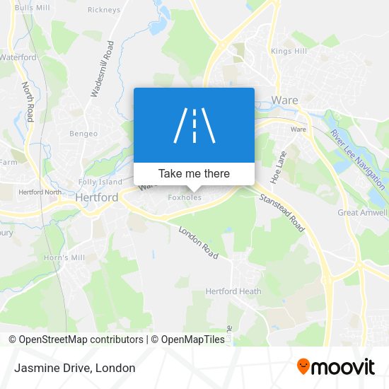 Jasmine Drive map