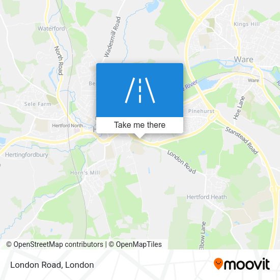 London Road map