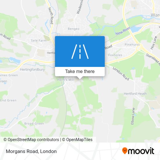 Morgans Road map