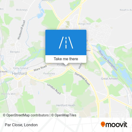 Par Close map
