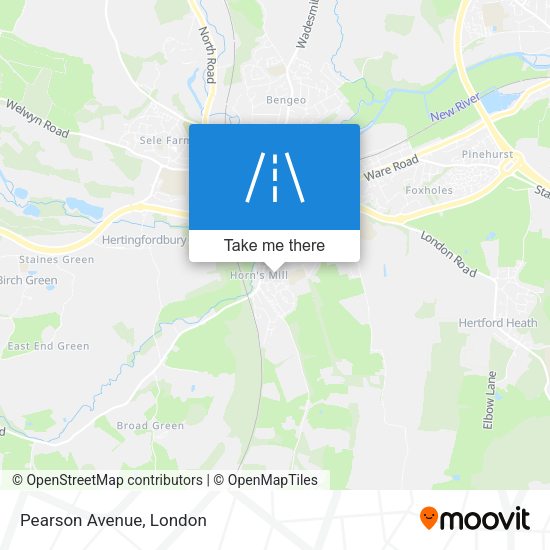 Pearson Avenue map