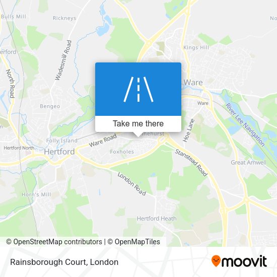 Rainsborough Court map