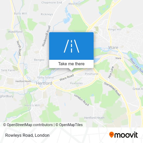 Rowleys Road map