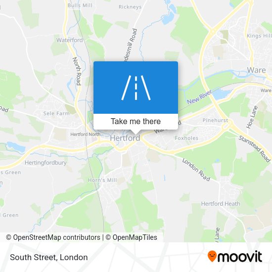 South Street map