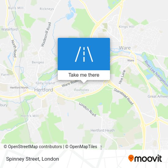 Spinney Street map