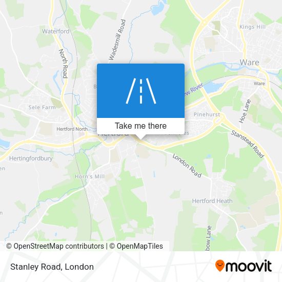 Stanley Road map