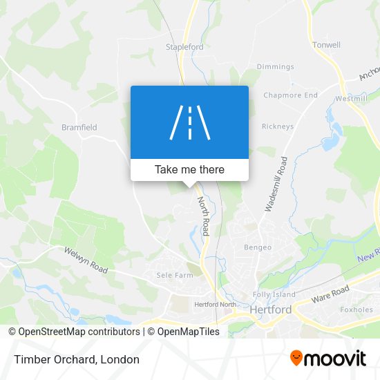 Timber Orchard map