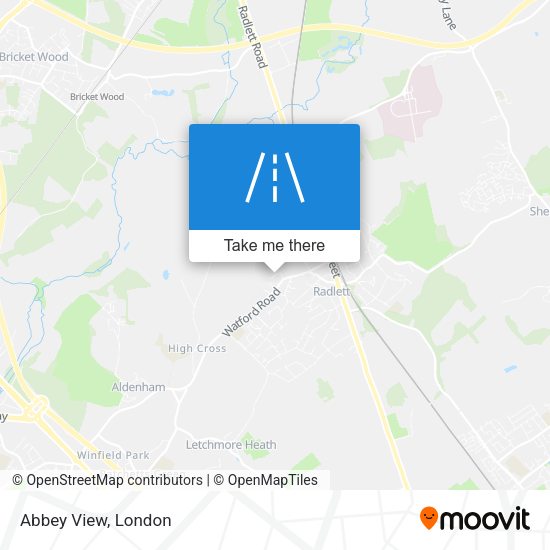 Abbey View map