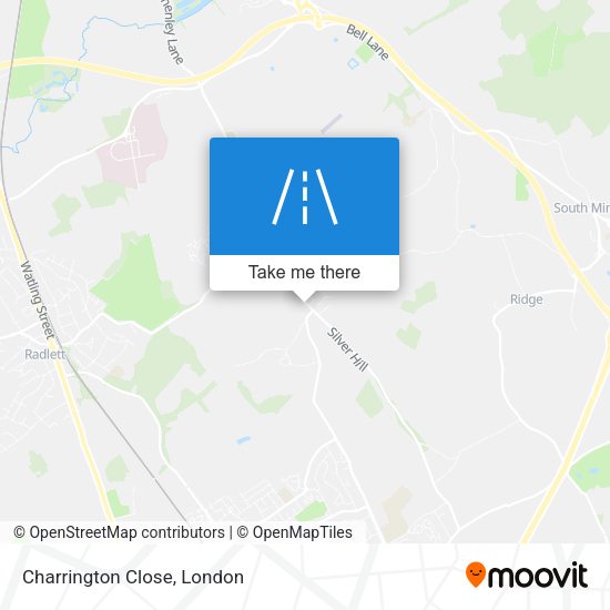 Charrington Close map