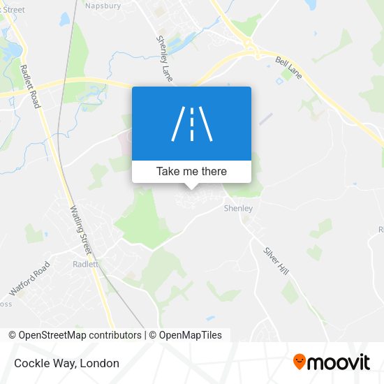 Cockle Way map
