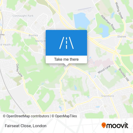 Fairseat Close map