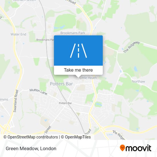 Green Meadow map