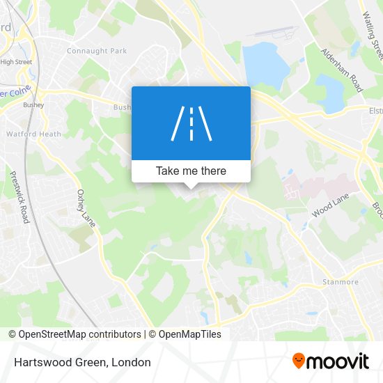 Hartswood Green map