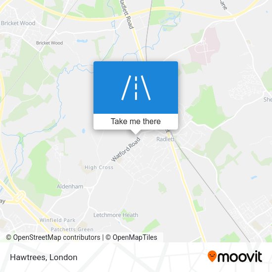 Hawtrees map
