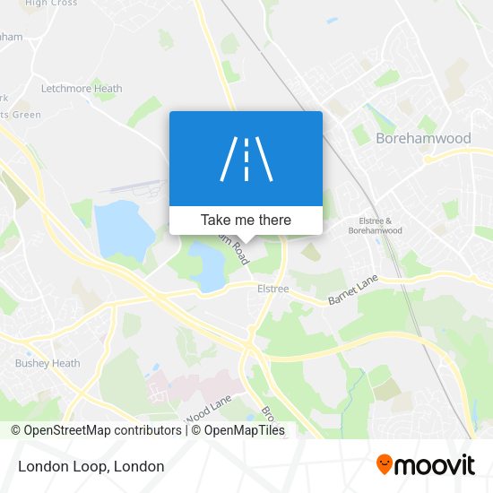 London Loop map