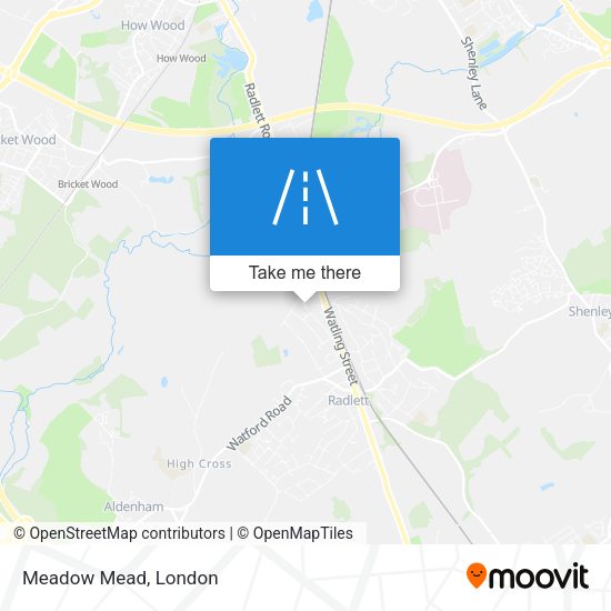 Meadow Mead map