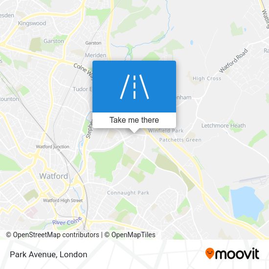 Park Avenue map