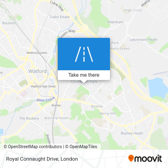 Royal Connaught Drive map