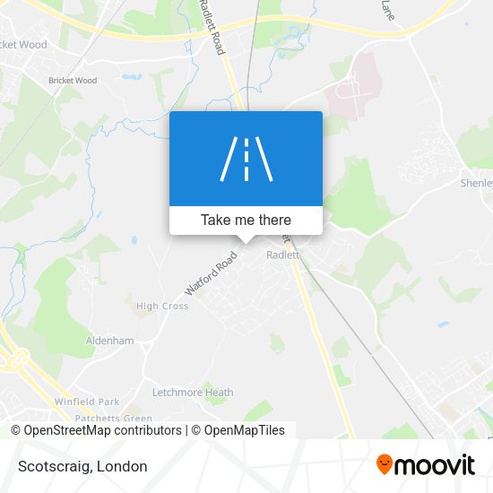 Scotscraig map