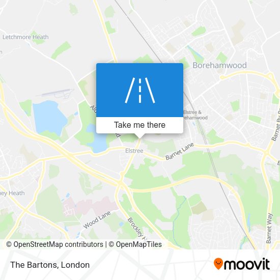The Bartons map