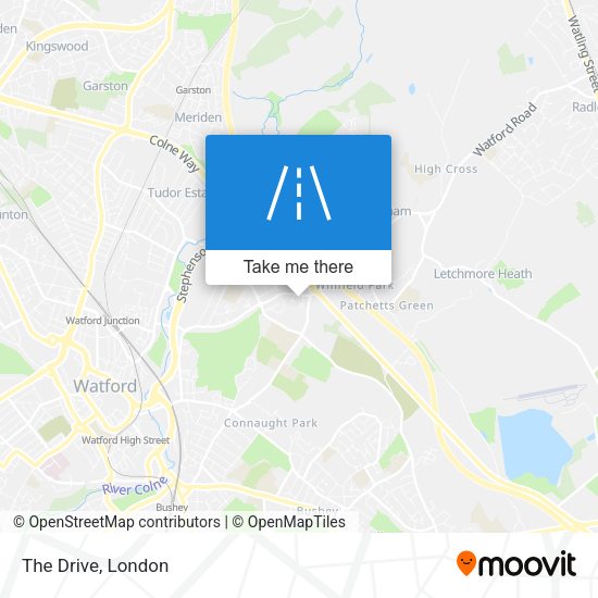 The Drive map