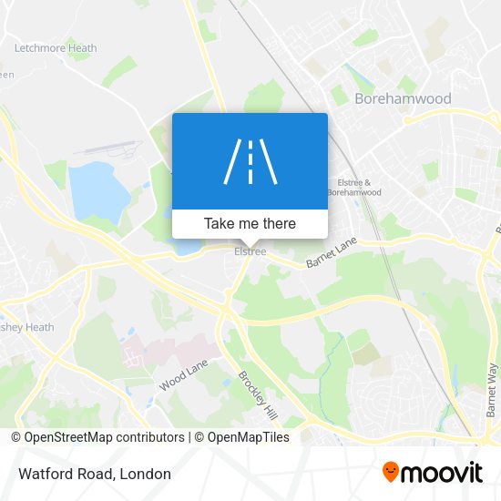 Watford Road map